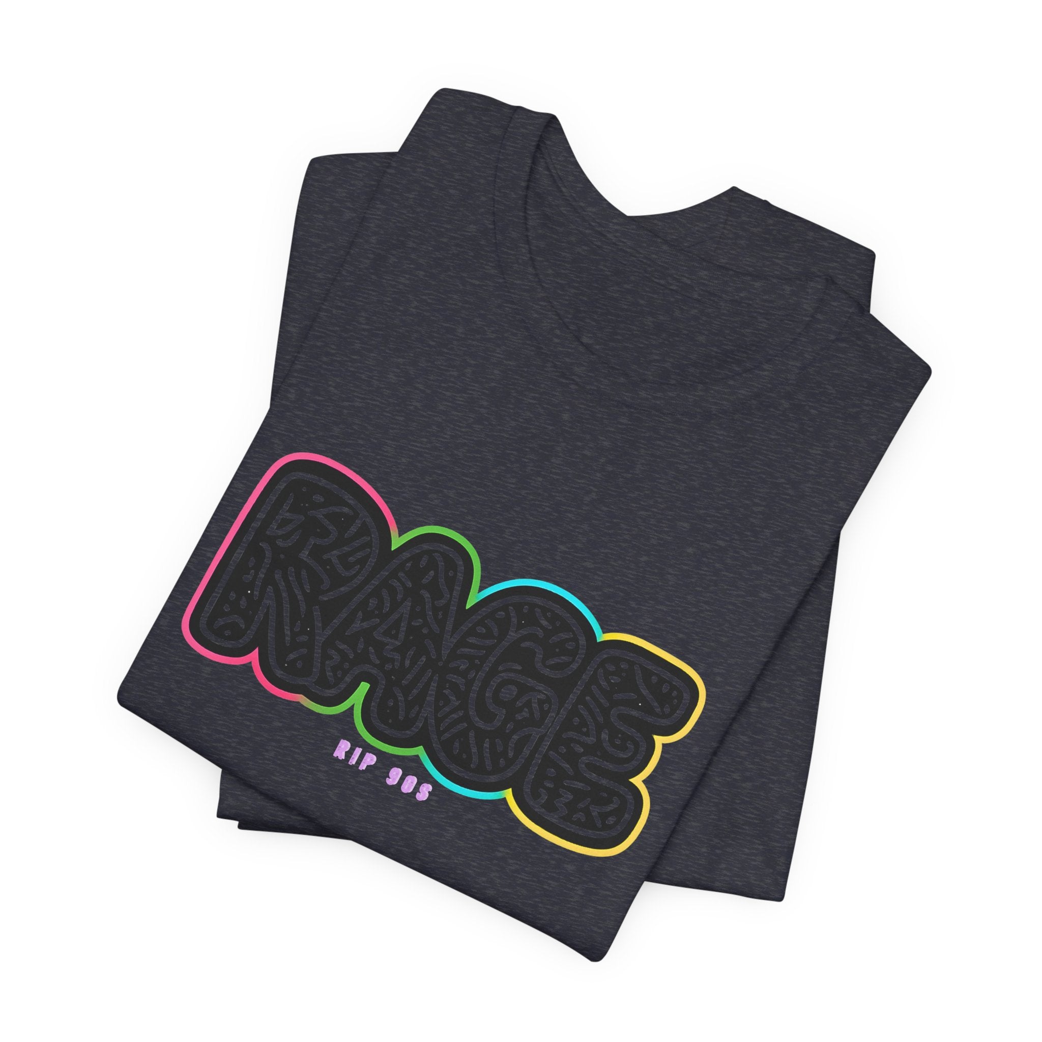 RAGE Graffiti Tee — Colorful Street Art Graphic T-Shirt