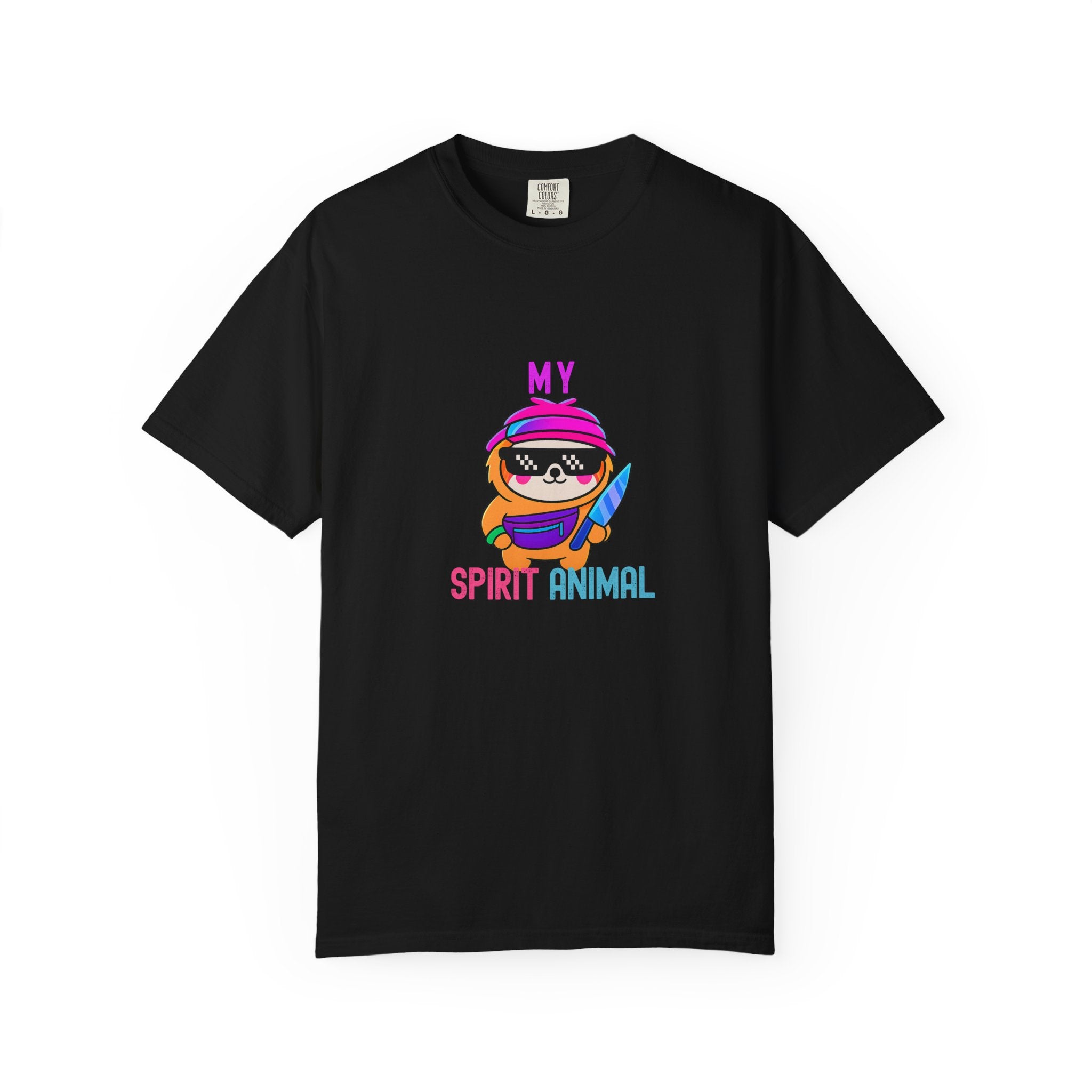 Sloth Spirit Animal T-Shirt — Cute Colorful 'My Spirit Animal' Graphic Tee