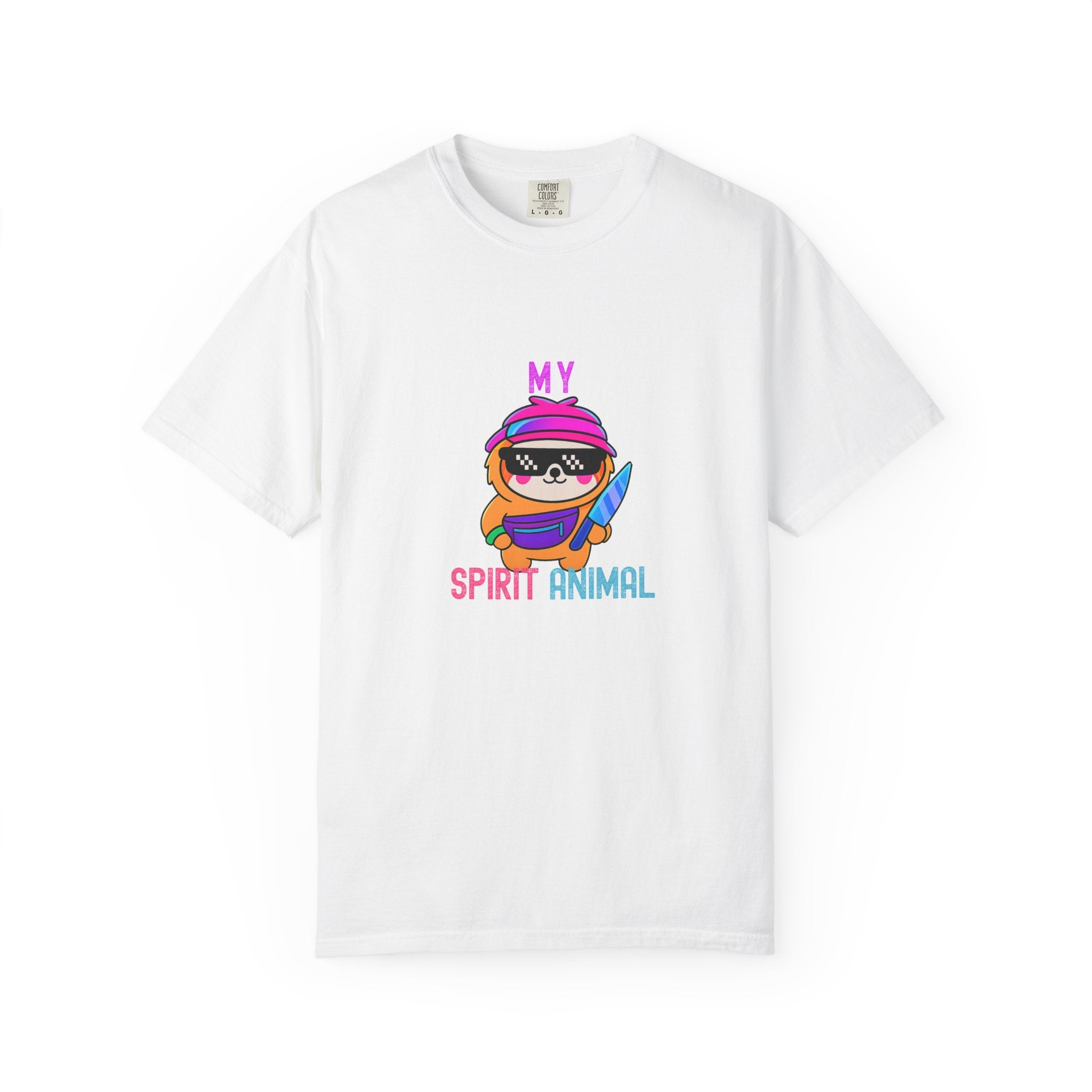 Sloth Spirit Animal T-Shirt — Cute Colorful 'My Spirit Animal' Graphic Tee
