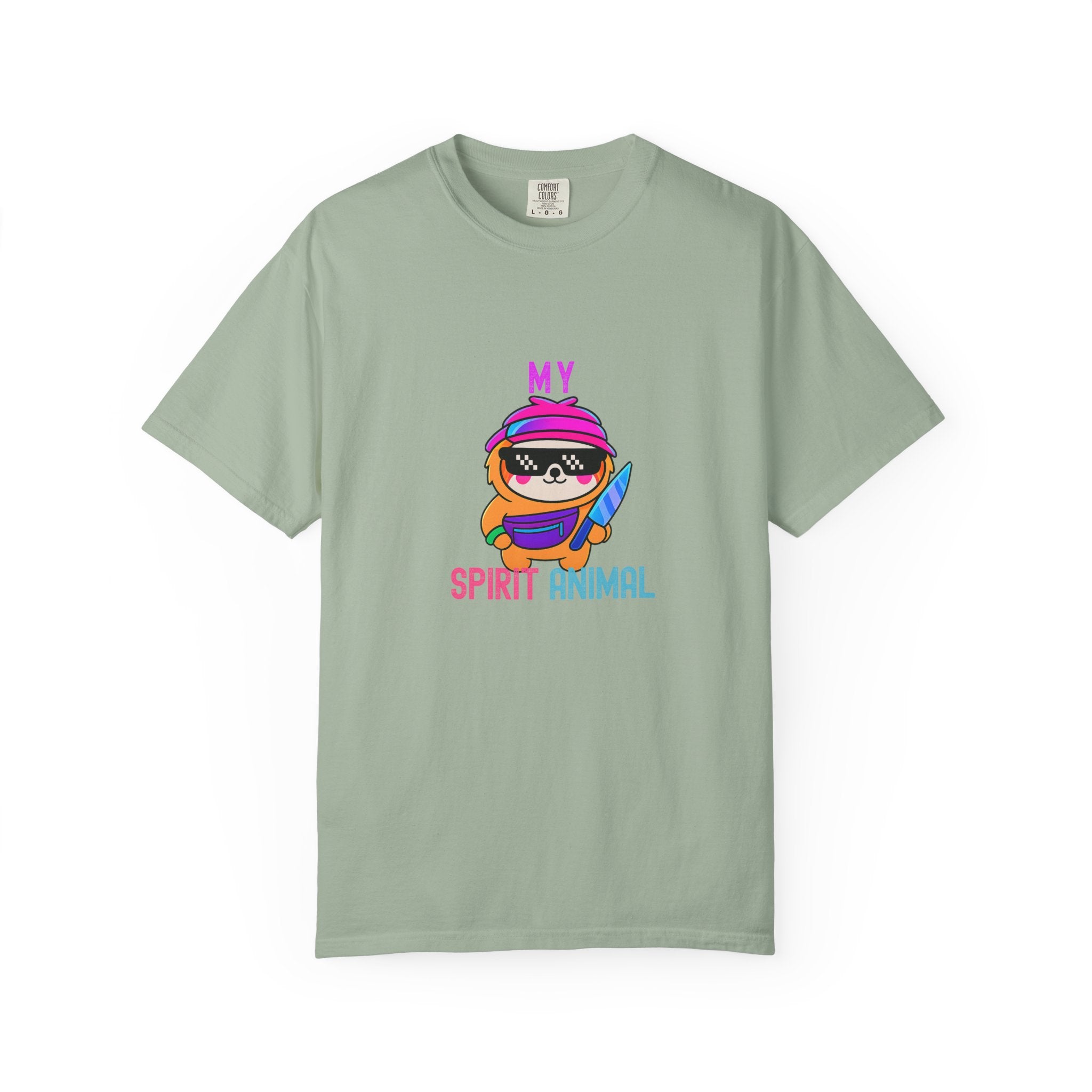 Sloth Spirit Animal T-Shirt — Cute Colorful 'My Spirit Animal' Graphic Tee
